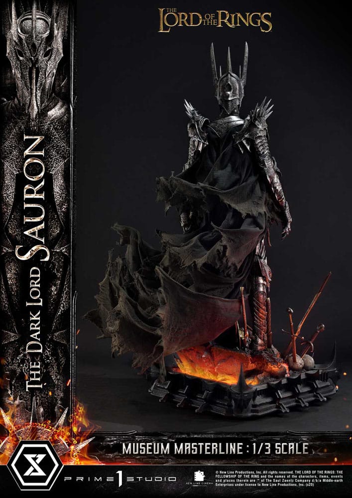 The Dark Lord Sauron Lord of the Rings Museum Masterline Series 1/3 Figurka 117 cm - Image 8