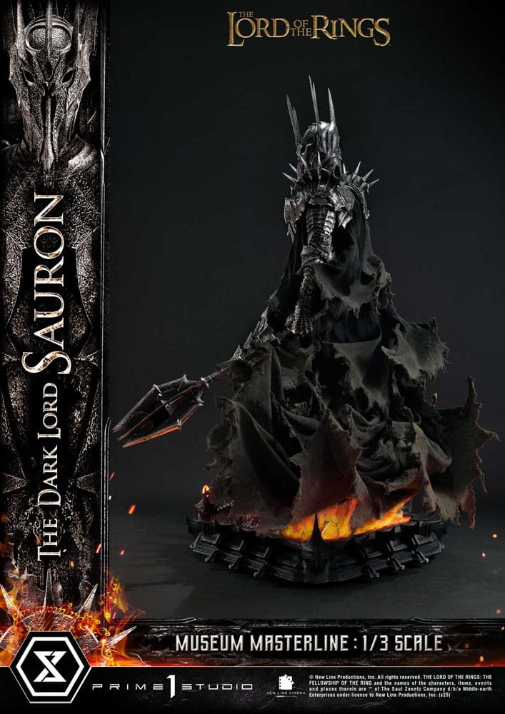 The Dark Lord Sauron Lord of the Rings Museum Masterline Series 1/3 Figurka 117 cm - Image 9