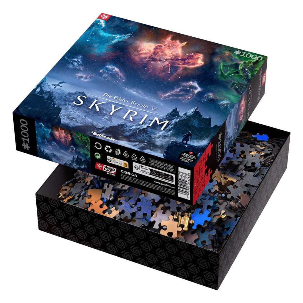 The Elder Scrolls V Gaming Puzzle Skyrim 1000 elementów - Image 4