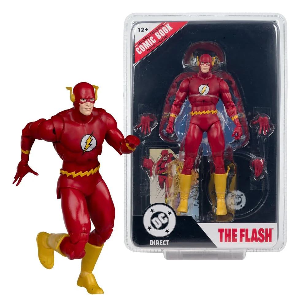 The Flash Barry Allen (The Flash #123) DC Direct Page Punchers Figurka 18 cm - Image 5