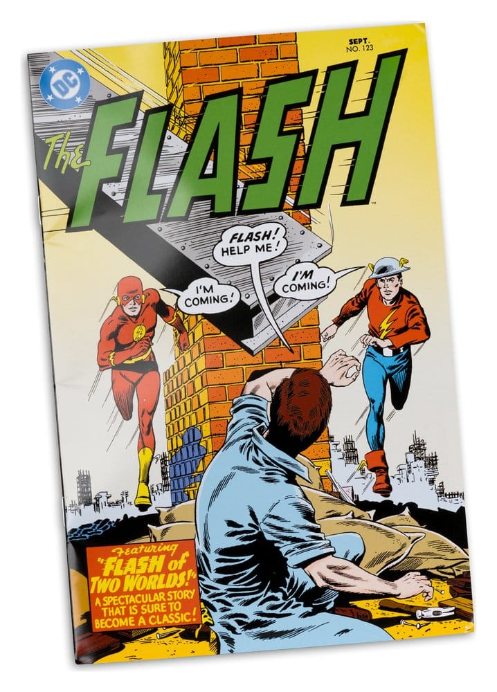The Flash Barry Allen (The Flash #123) DC Direct Page Punchers Figurka 18 cm - Image 7