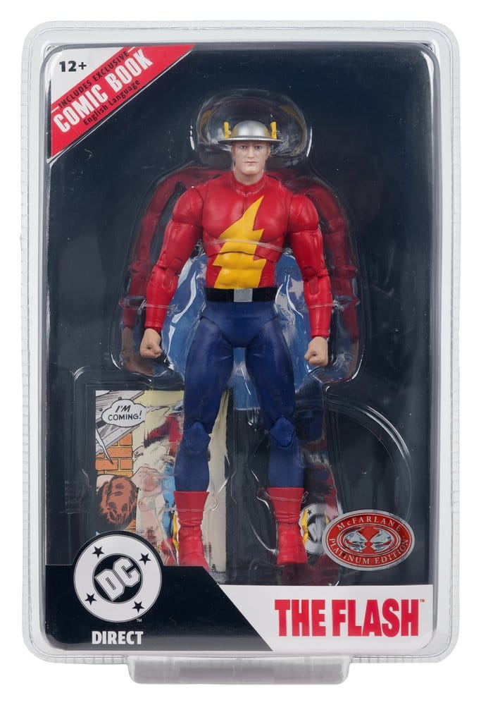 The Flash Jay Garrick (The Flash #123) (Red Platinum Edition) DC Direct Page Punchers Figurka 18 cm - Image 8