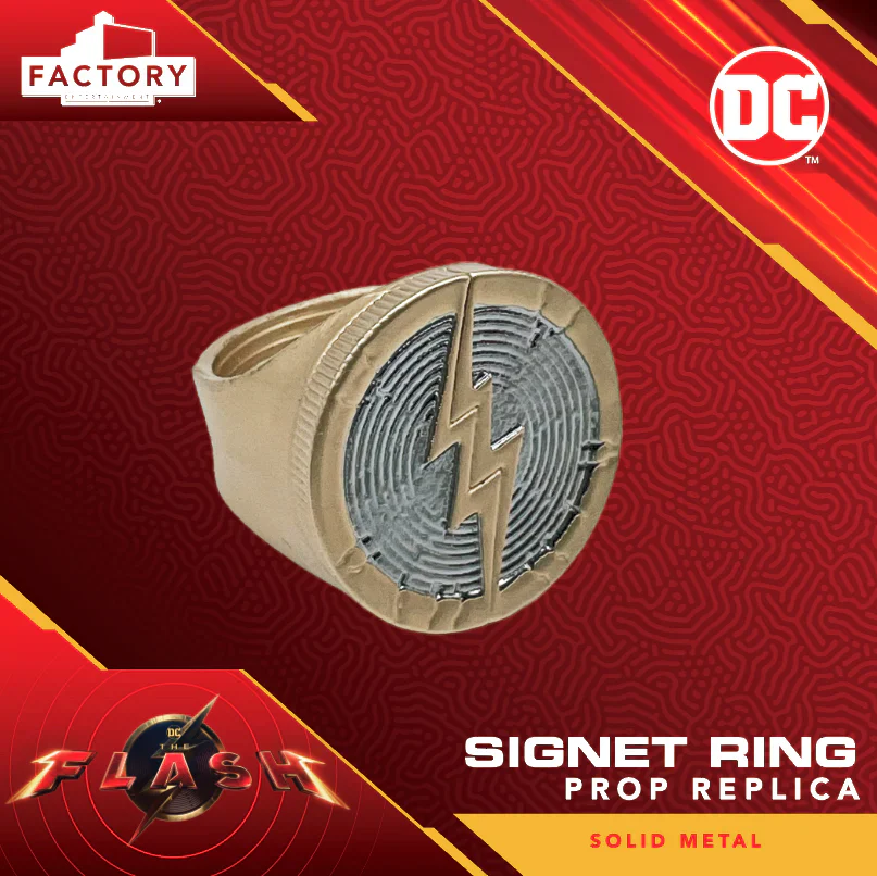 The Flash Signet Ring Marvel Prop Replica - Image 6