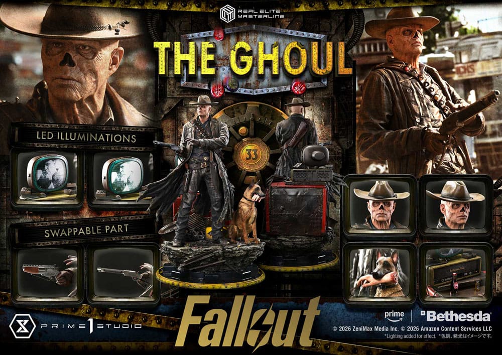 The Ghoul Fallout TV Series Real Elite Masterline 1/4 Figurka 64 cm - Image 3