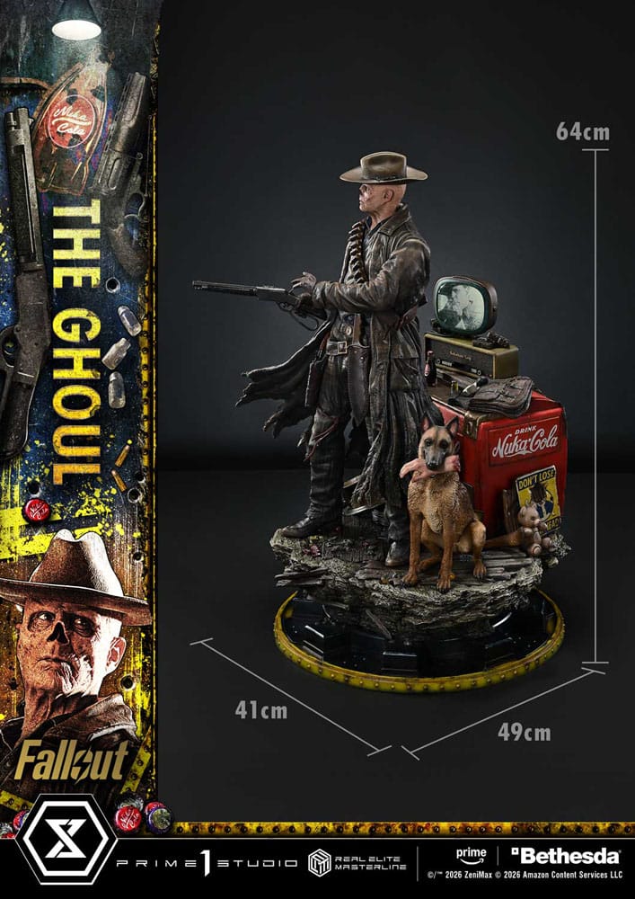 The Ghoul Fallout TV Series Real Elite Masterline  Deluxe Version 1/4 Figurka 64 cm - Image 15