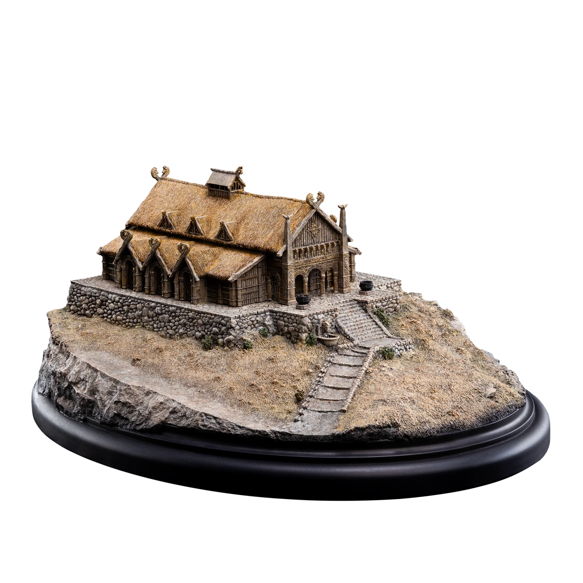 The Golden Hall of Edoras The Lord of the Rings Trilogy Environment Figurka 10 cm