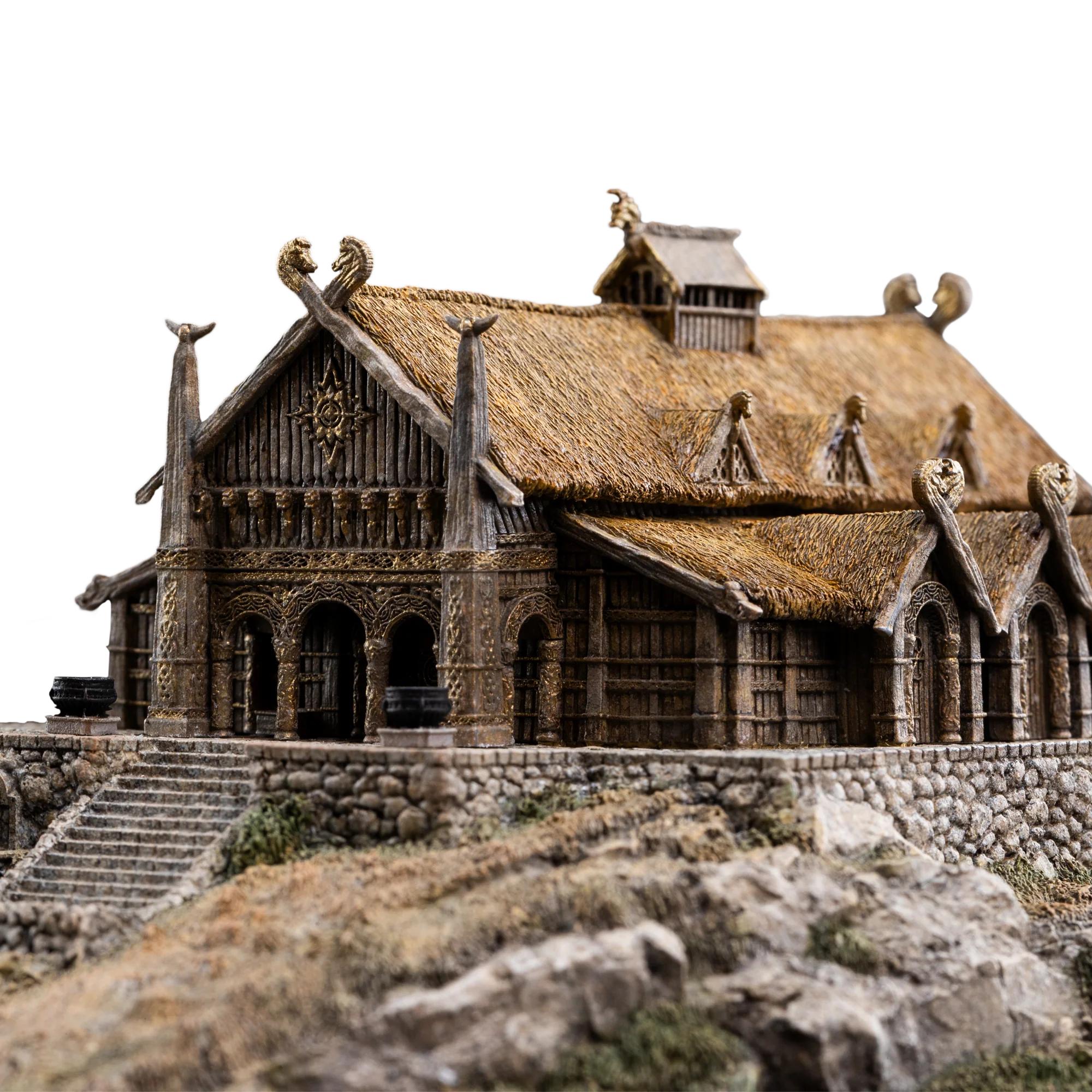 The Golden Hall of Edoras The Lord of the Rings Trilogy Environment Figurka 10 cm - Image 11