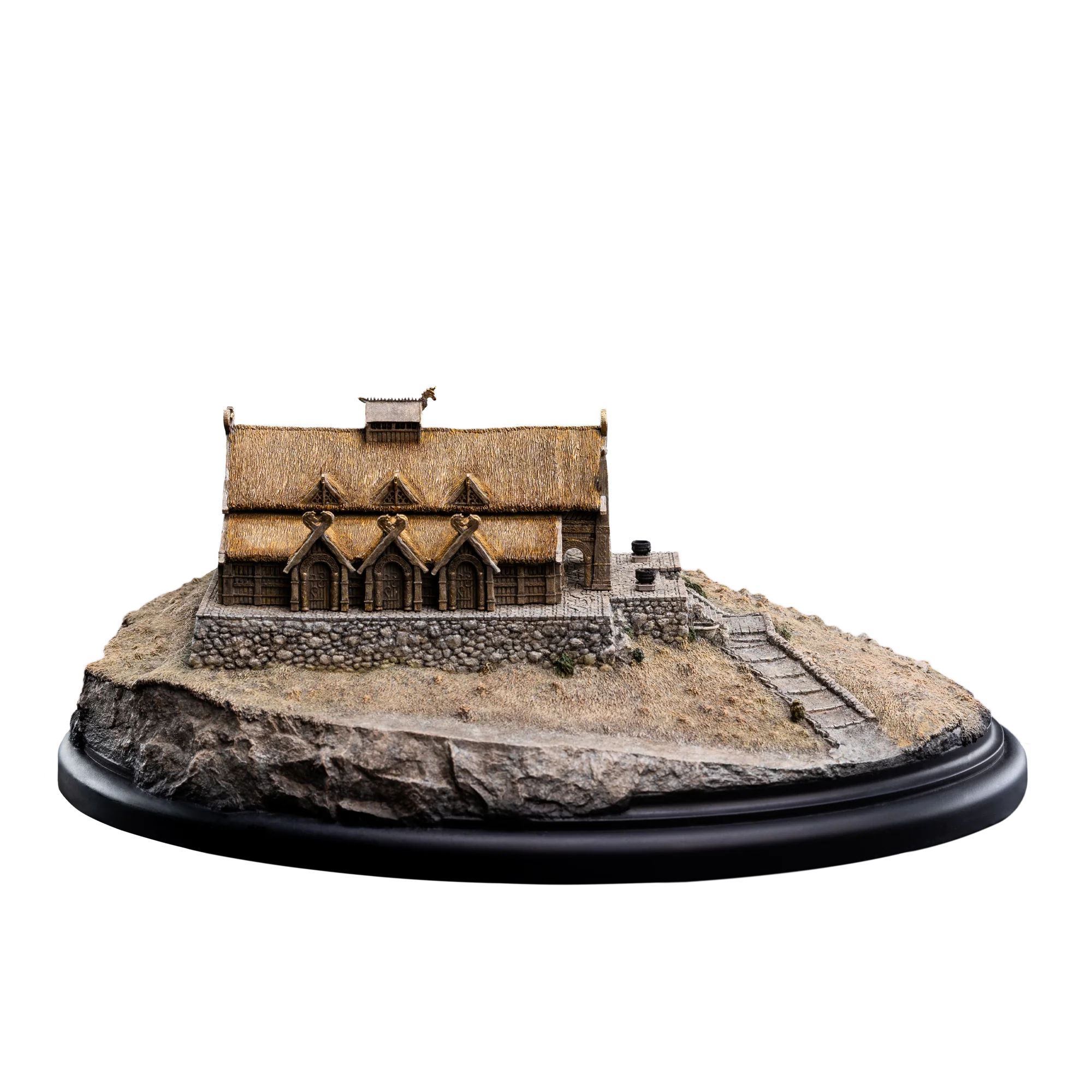 The Golden Hall of Edoras The Lord of the Rings Trilogy Environment Figurka 10 cm - Image 2