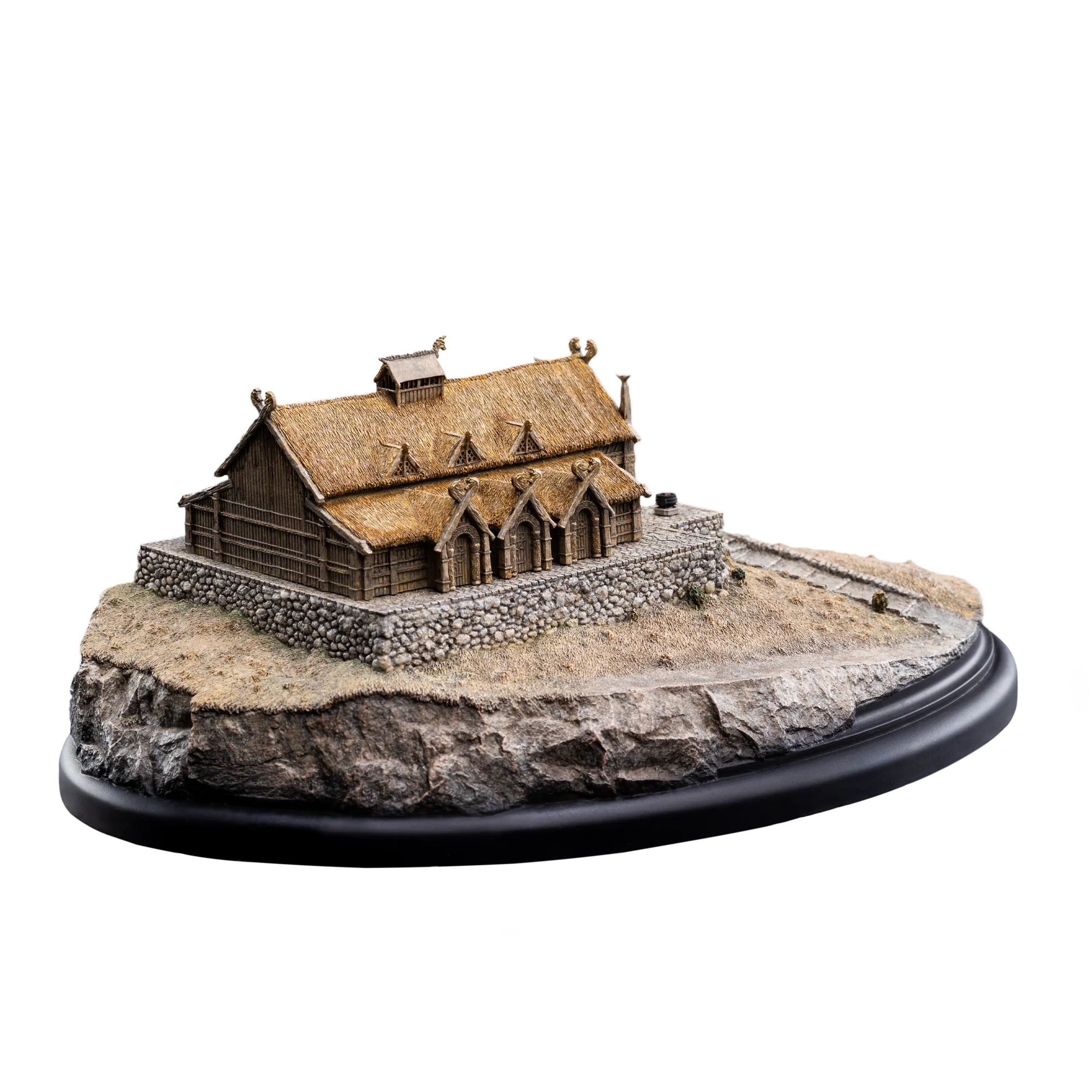 The Golden Hall of Edoras The Lord of the Rings Trilogy Environment Figurka 10 cm - Image 3