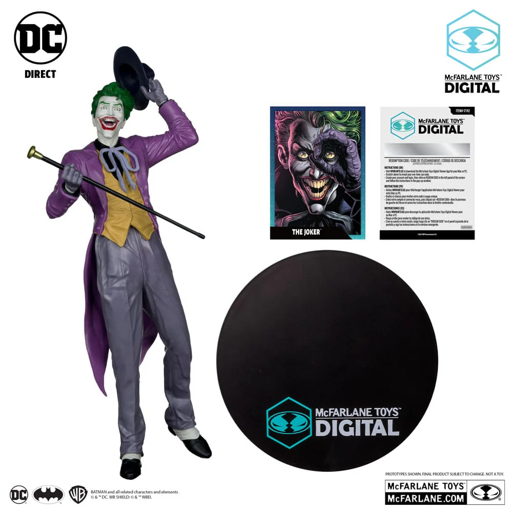 The Joker by Jason Fabok DC Direct McFarlane Digital 1/6  Figurka 29 cm - Image 3
