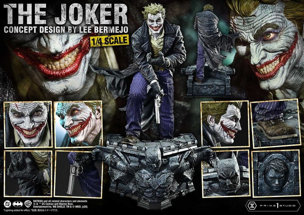 The Joker Concept Design by Lee Bermejo DC Comics Ultimate Premium Masterline Series 1/4 Figurka 53 cm - Image 7