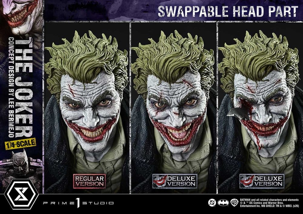 The Joker Concept Design by Lee Bermejo DC Comics Ultimate Premium Masterline Series Deluxe Version 1/4 Figurka 53 cm - Image 9