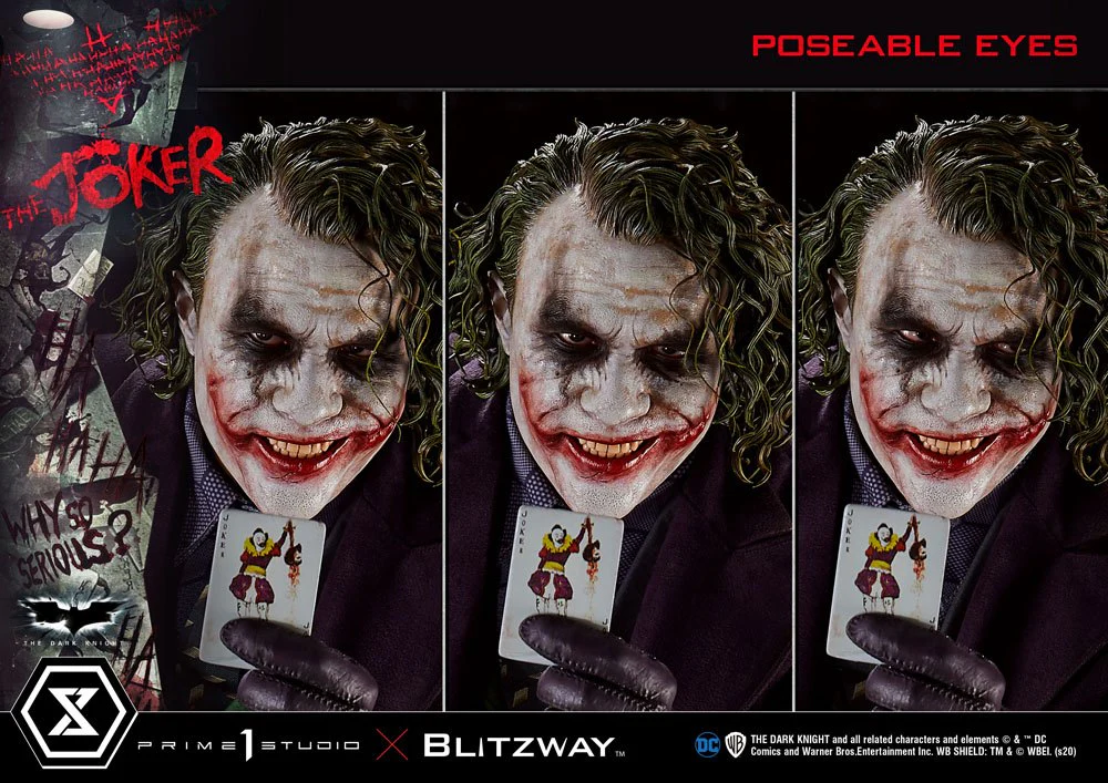 The Joker DC The Dark Knight Bonus Version 1/3 Figurka 73 cm - Image 22