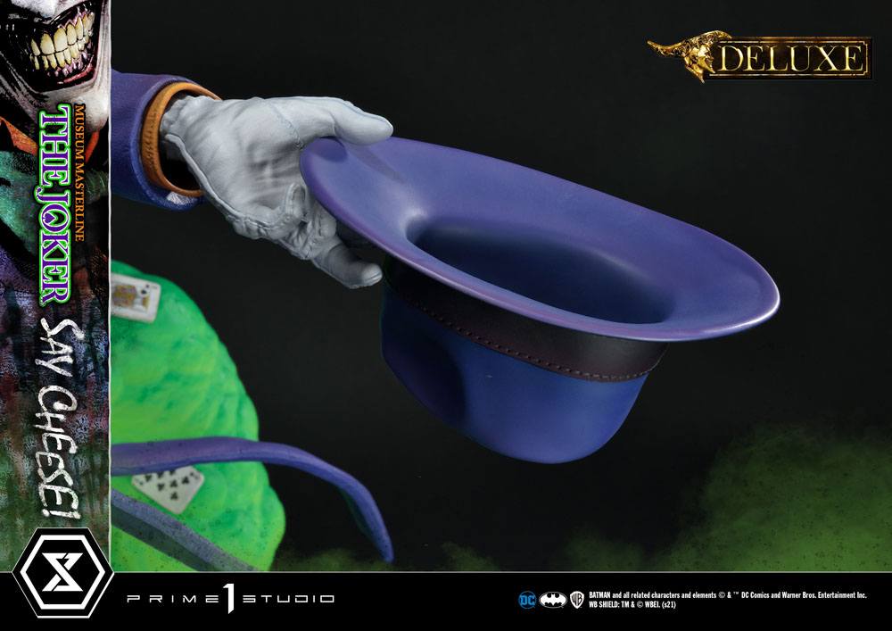 The Joker Say Cheese DC Comics 1/3 Deluxe Bonus Version Figurka 99 cm - Image 3