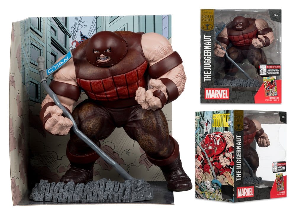 The Juggernaut (Spider-Man #16) Marvel Collection Gold Label Figurka 17 cm - Image 4
