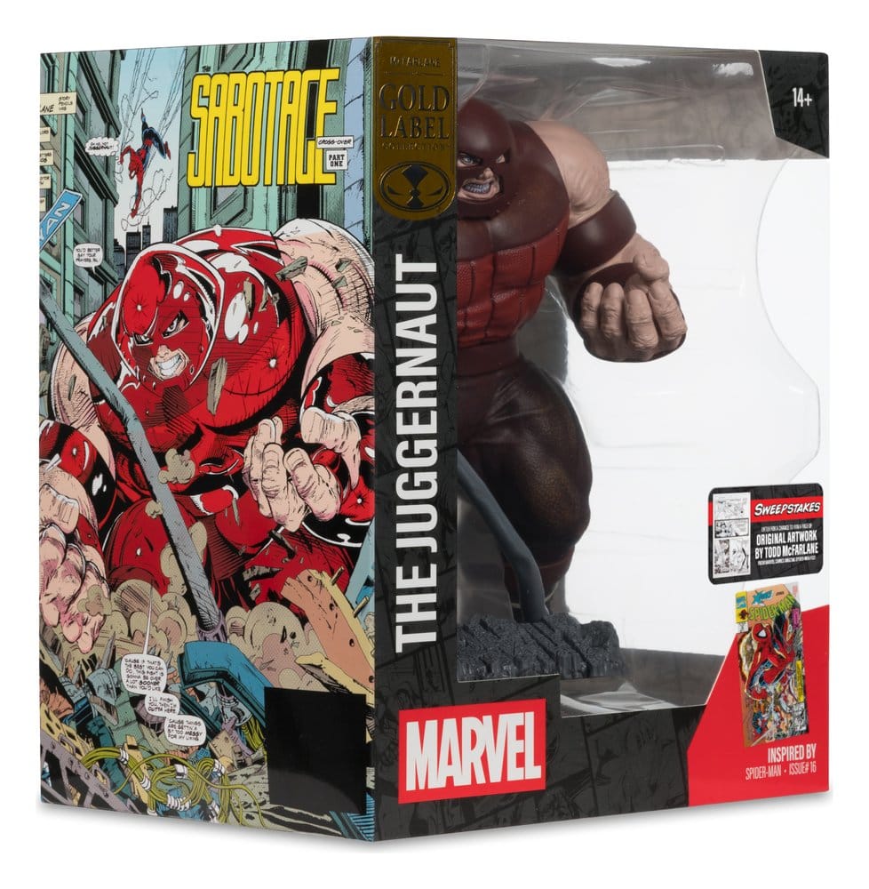 The Juggernaut (Spider-Man #16) Marvel Collection Gold Label Figurka 17 cm - Image 8