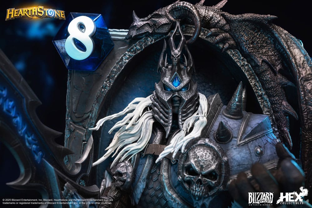 The Lich King Hearthstone 3D Art Frame Figurka 31 cm - Image 2