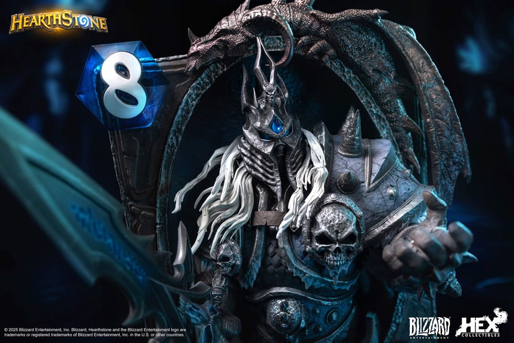 The Lich King Hearthstone 3D Art Frame Figurka 31 cm - Image 3