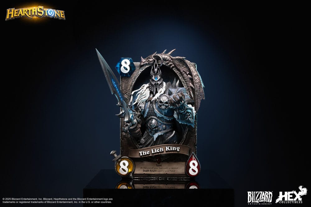 The Lich King Hearthstone 3D Art Frame Figurka 31 cm - Image 7