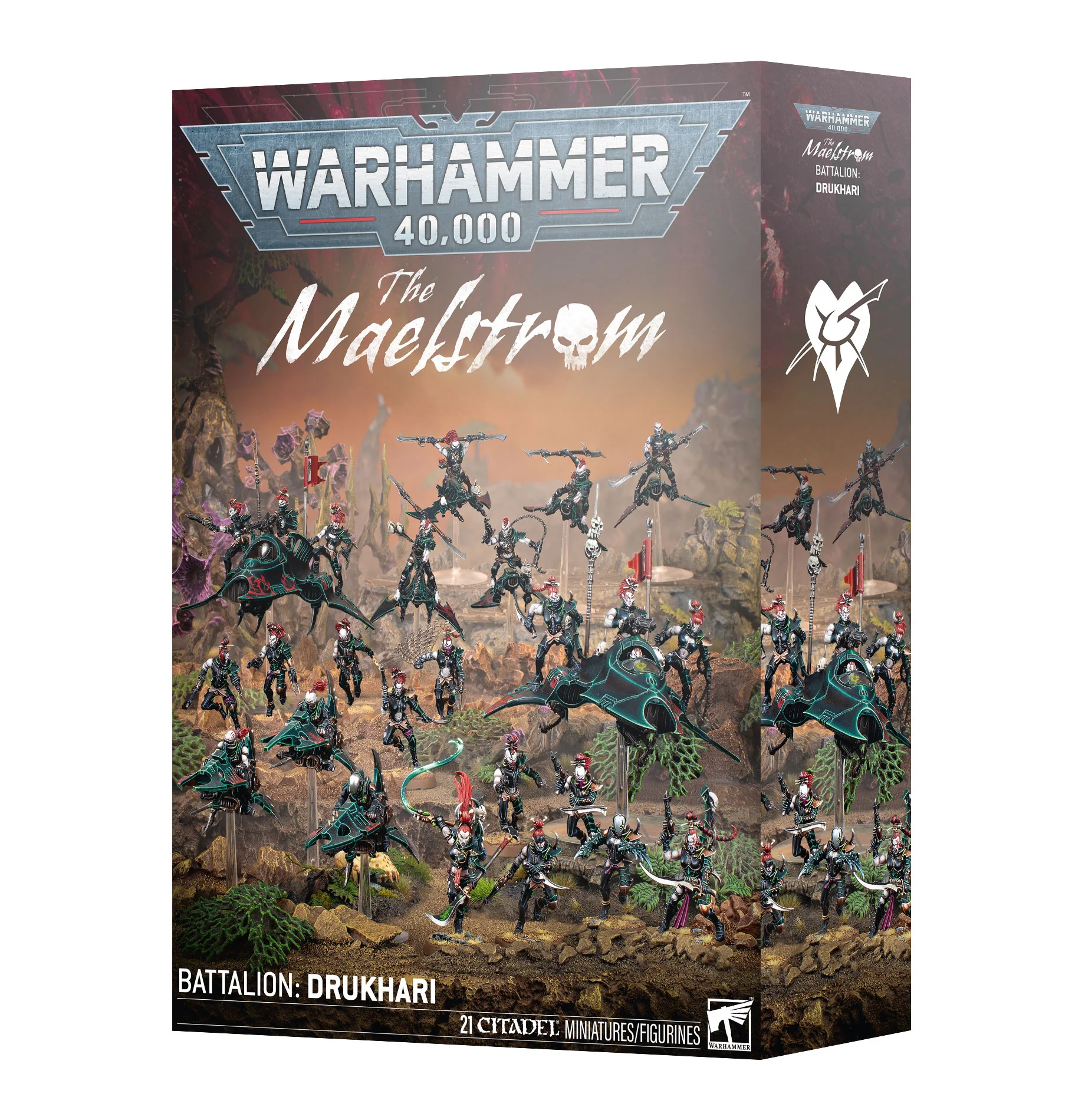 The Maelstrom Battalion: Drukhari Warhammer 40K Starter Set