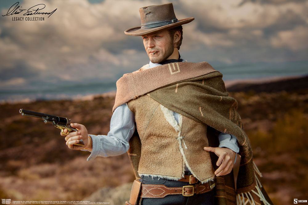 The Man With No Name Clint The Good, The Bad and the Ugly Eastwood Legacy Collection 1/6 Figurka 30 cm - Image 20