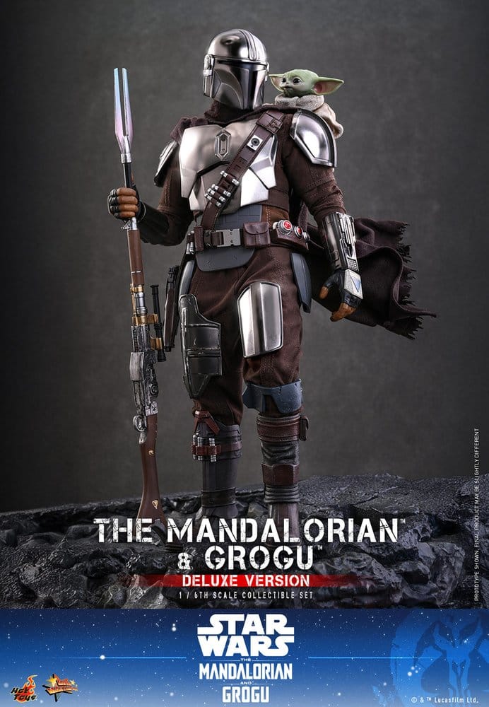 The Mandalorian and Grogu Star Wars: The Mandalorian & Grogu Movie Masterpiece Deluxe Version 1/6 Figurka 31 cm - Image 16