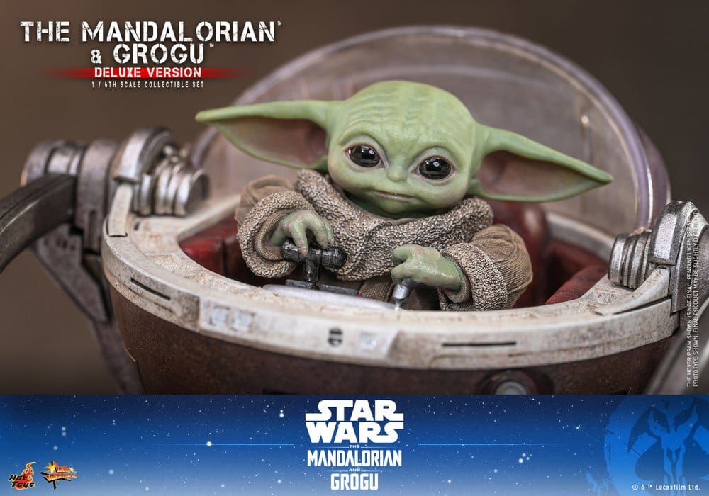 The Mandalorian and Grogu Star Wars: The Mandalorian & Grogu Movie Masterpiece Deluxe Version 1/6 Figurka 31 cm - Image 5