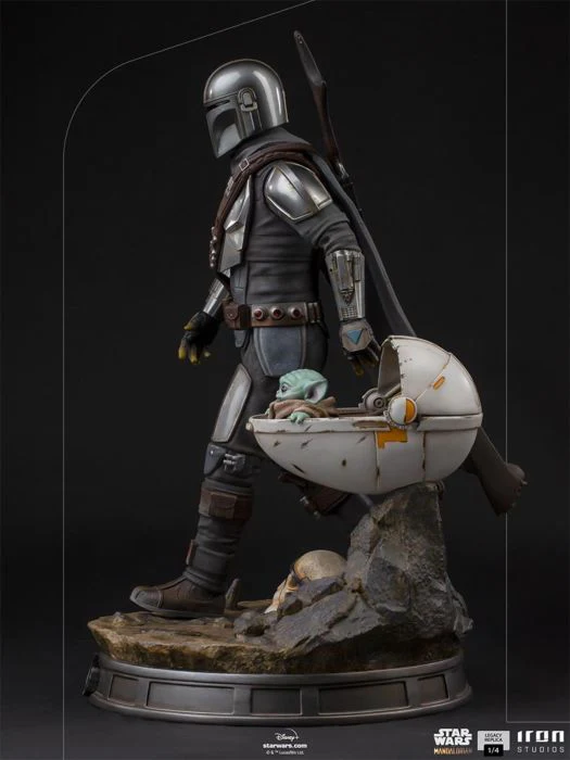 The Mandalorian and The Child Star Wars Legacy Replica 1/4 Figurka 57 cm - Image 8