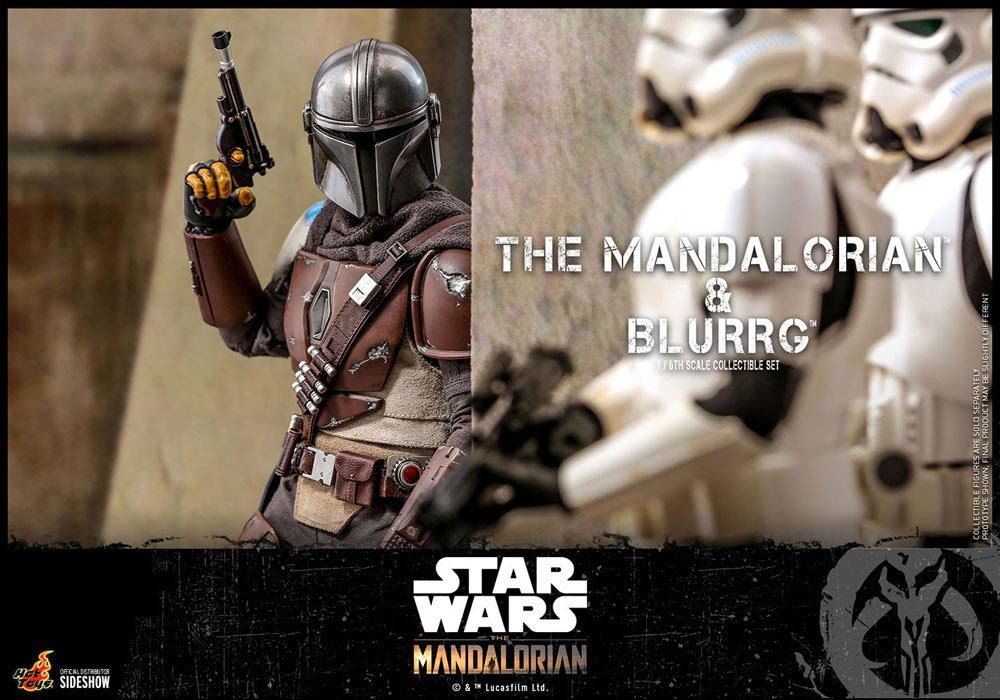 The Mandalorian & Blurrg Star Wars The Mandalorian 2-Pack 1/6 Figurka 37 cm - Image 15
