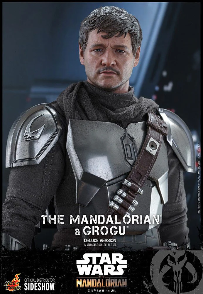 The Mandalorian & Grogu Star Wars The Mandalorian 2-Pack 1/6 Deluxe Version Figurka 30 cm - Image 15
