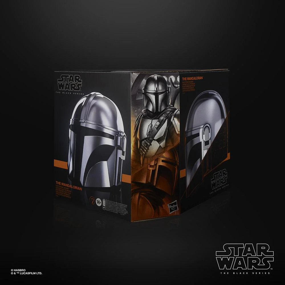 The Mandalorian Star Wars The Mandalorian Black Series Electronic Helmet Replika - Image 3