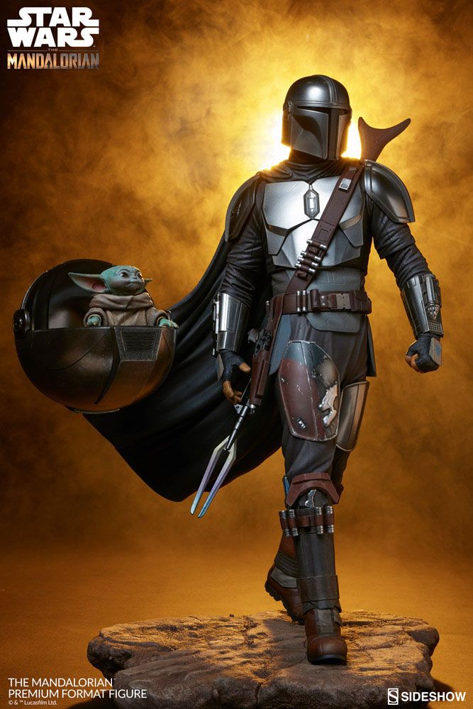 The Mandalorian Star Wars The Mandalorian Premium Format Figurka 51 cm - Image 2
