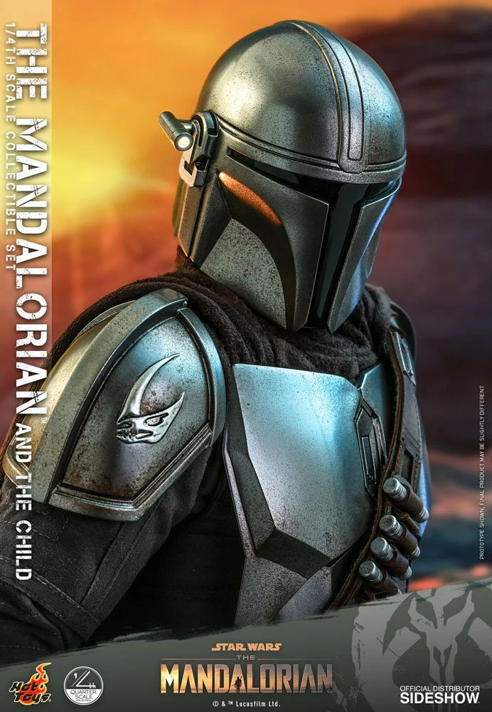 The Mandalorian & The Child Star Wars The Mandalorian 1/4 2-Pack Figurki 46 cm - Image 13