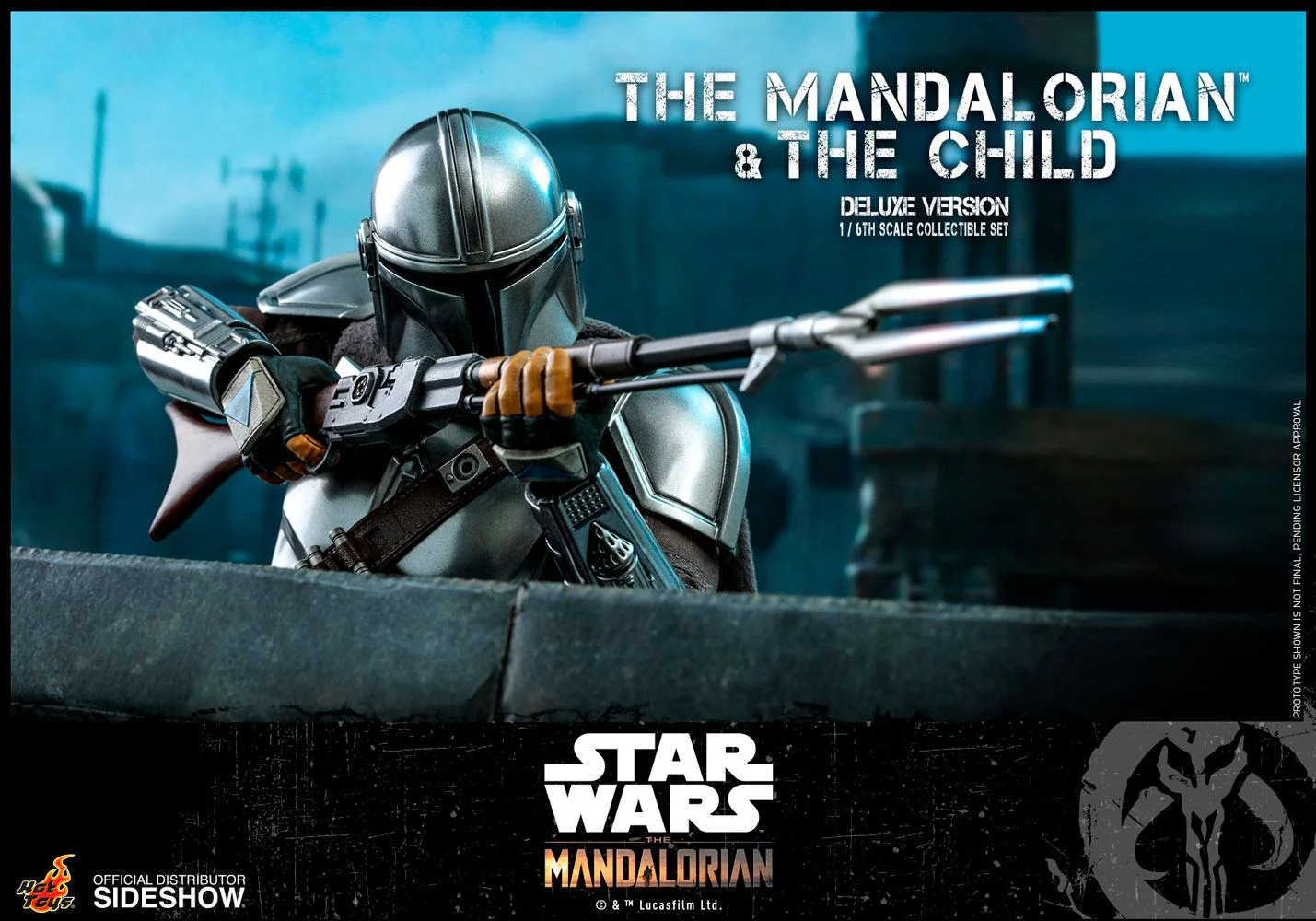 The Mandalorian & The Child Star Wars The Mandalorian Deluxe 2-Pack 1/6 Figurki 30 cm - Image 18