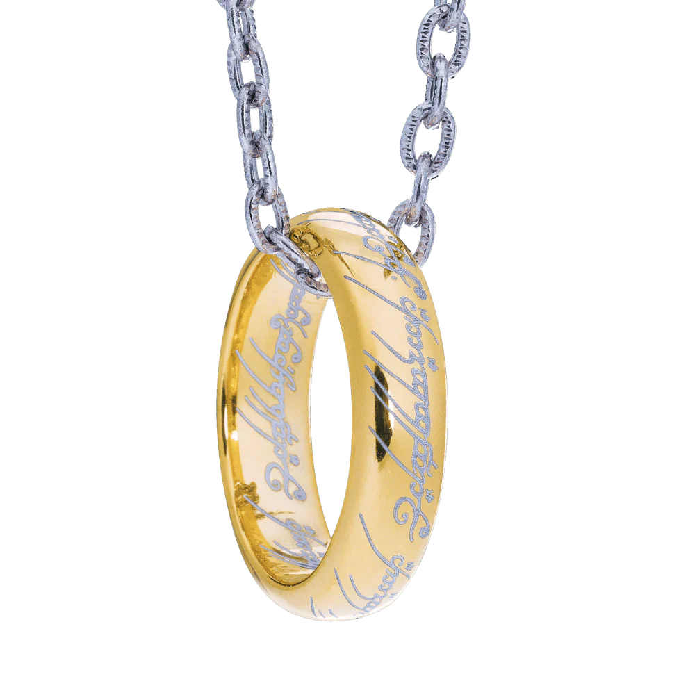 The One Ring Lord of the Rings Sterling Silver Ring with Chain Replika - Image 4