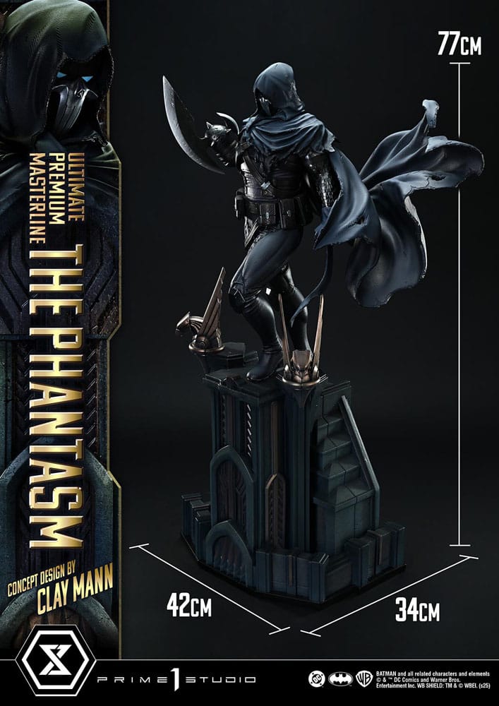 The Phantasm (Concept Design by Clay Mann) DC Comics Ultimate Premium Masterline Series Bonus Version 1/4 Figurka 77 cm - Image 10