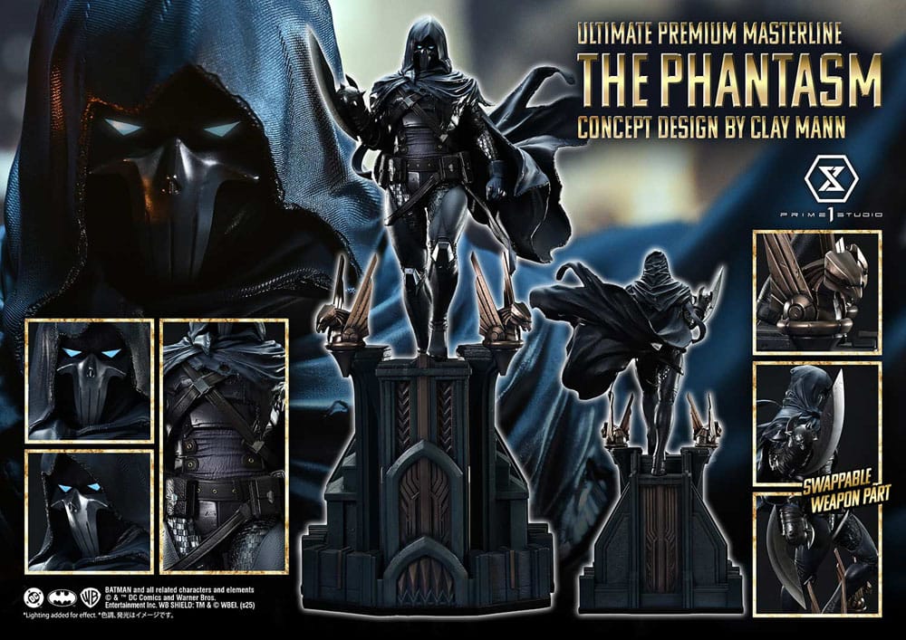 The Phantasm (Concept Design by Clay Mann) DC Comics Ultimate Premium Masterline Series Bonus Version 1/4 Figurka 77 cm - Image 8