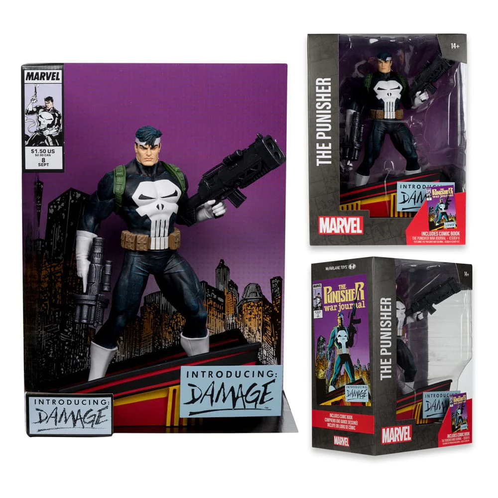 The Punisher (The Punisher War Journal #8) Marvel Collection 1/6 Figurka 26 cm - Image 5