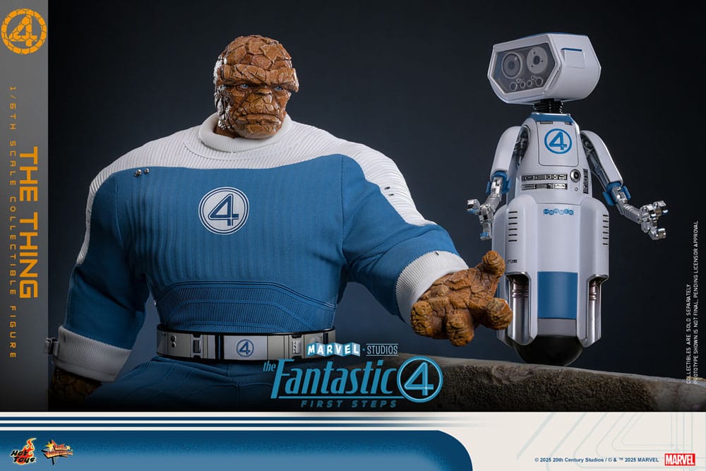 The Thing Marvel The Fantastic Four: First Steps Movie Masterpiece 1/6 Figurka 31 cm - Image 16