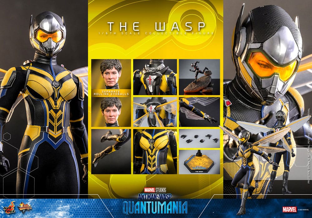 The Wasp Marvel Ant-Man & The Wasp: Quantumania Movie Masterpiece 1/6 Figurka 29 cm - Image 15