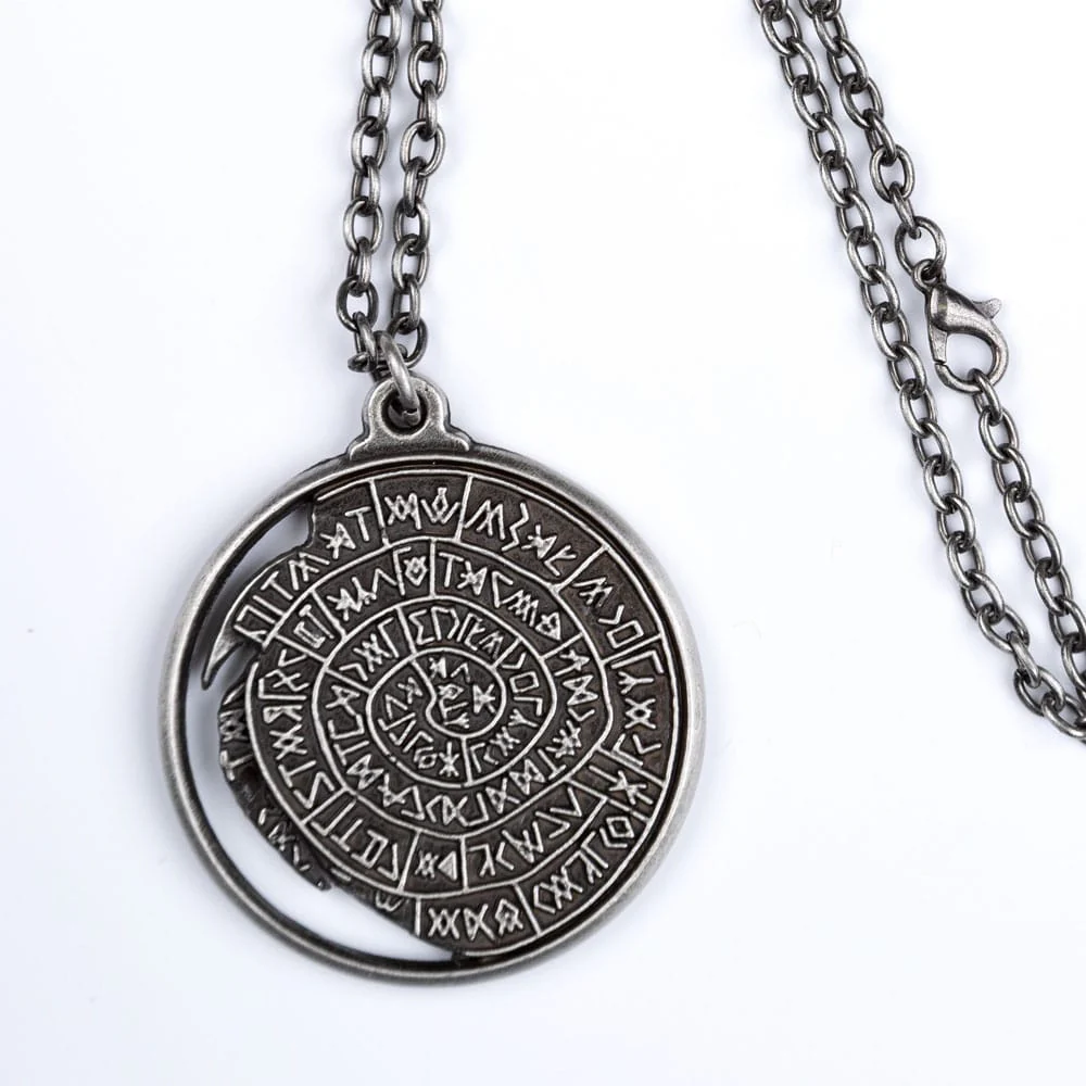 The Witcher Necklace Wolf Medallion 1/1 Replika 10 cm - Image 5
