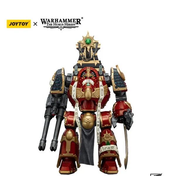 Thousand Sons Contemptor-Osiron Dreadnought with Gravis Force Blade and Gravis Autocannon Warhammer 40K 1/18 Figurka 12 cm