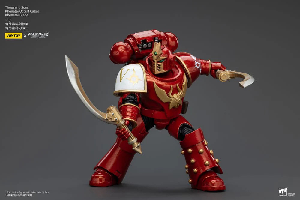Thousand Sons Khenetai Occult Cabal Khenetai Blade Warhammer The Horus Heresy 1/18 Figurka 12 cm - Image 4