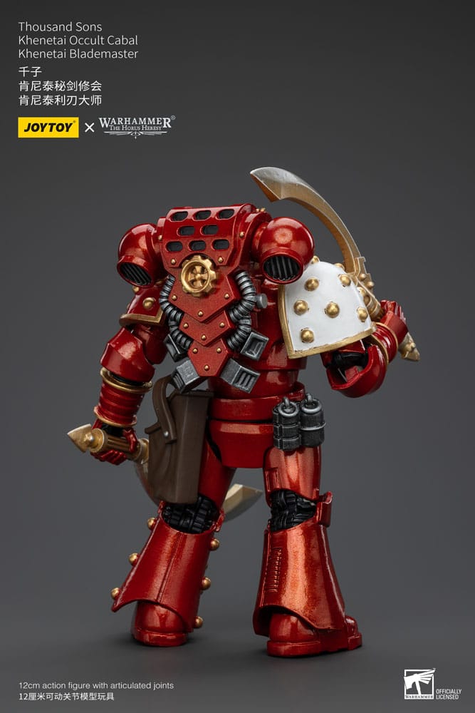 Thousand Sons Khenetai Occult Cabal Khenetai Blademaster Warhammer The Horus Heresy 1/18 Figurka 12 cm - Image 3