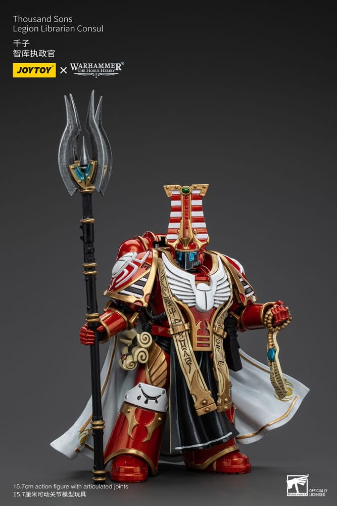 Thousand Sons Legion Librarian Consut Warhammer The Horus Heresy 1/18 Figurka 16 cm - Image 2