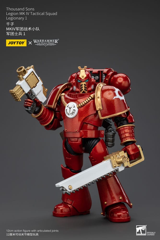 Thousand Sons Legion MK IV Tactical Squad Legionary 1 Warhammer The Horus Heresy 1/18 Figurka 12 cm - Image 2
