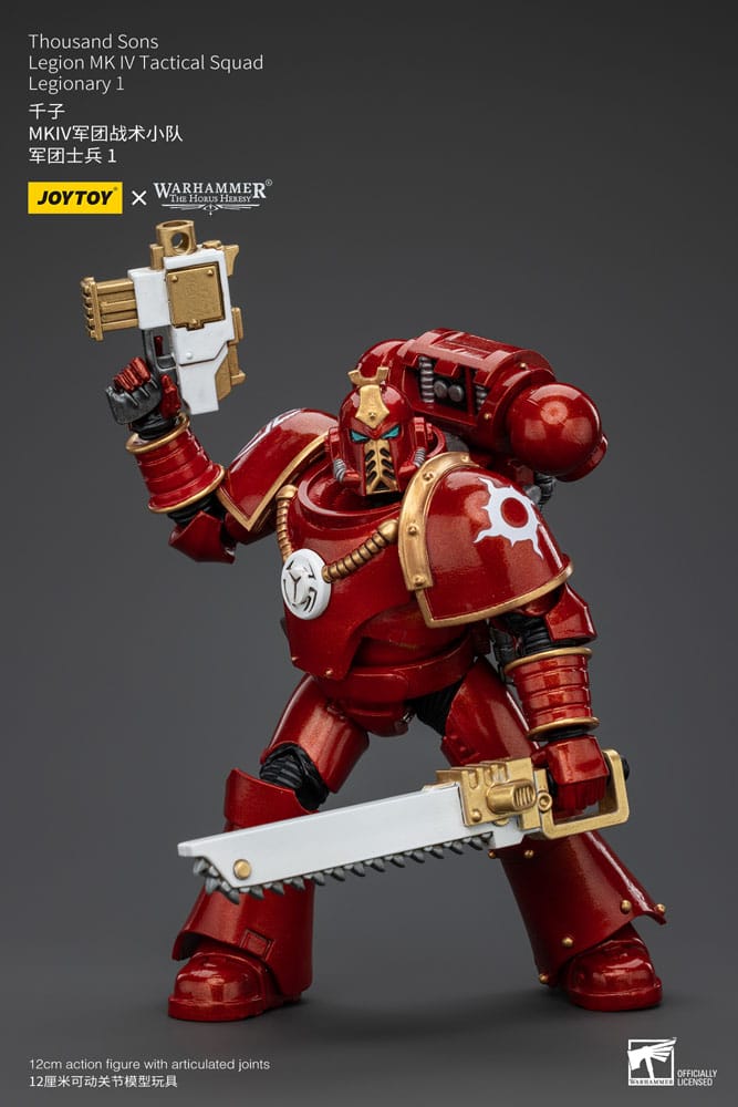 Thousand Sons Legion MK IV Tactical Squad Legionary 1 Warhammer The Horus Heresy 1/18 Figurka 12 cm - Image 6
