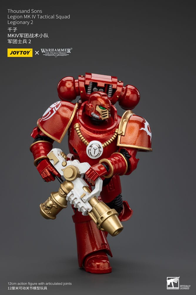Thousand Sons Legion MK IV Tactical Squad Legionary 2 Warhammer The Horus Heresy 1/18 Figurka 12 cm - Image 5