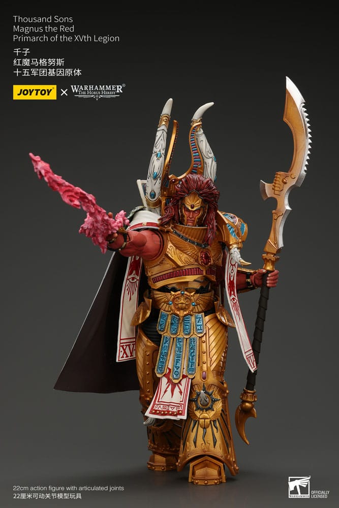 Thousand sons Magnus the Red Primarch of the XVth Legion Warhammer The Horus Heresy 1/18 Figurka 22 cm - Image 10