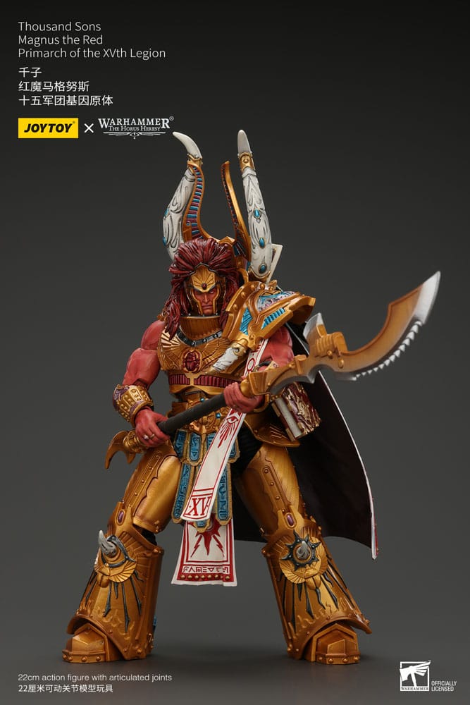 Thousand sons Magnus the Red Primarch of the XVth Legion Warhammer The Horus Heresy 1/18 Figurka 22 cm - Image 11